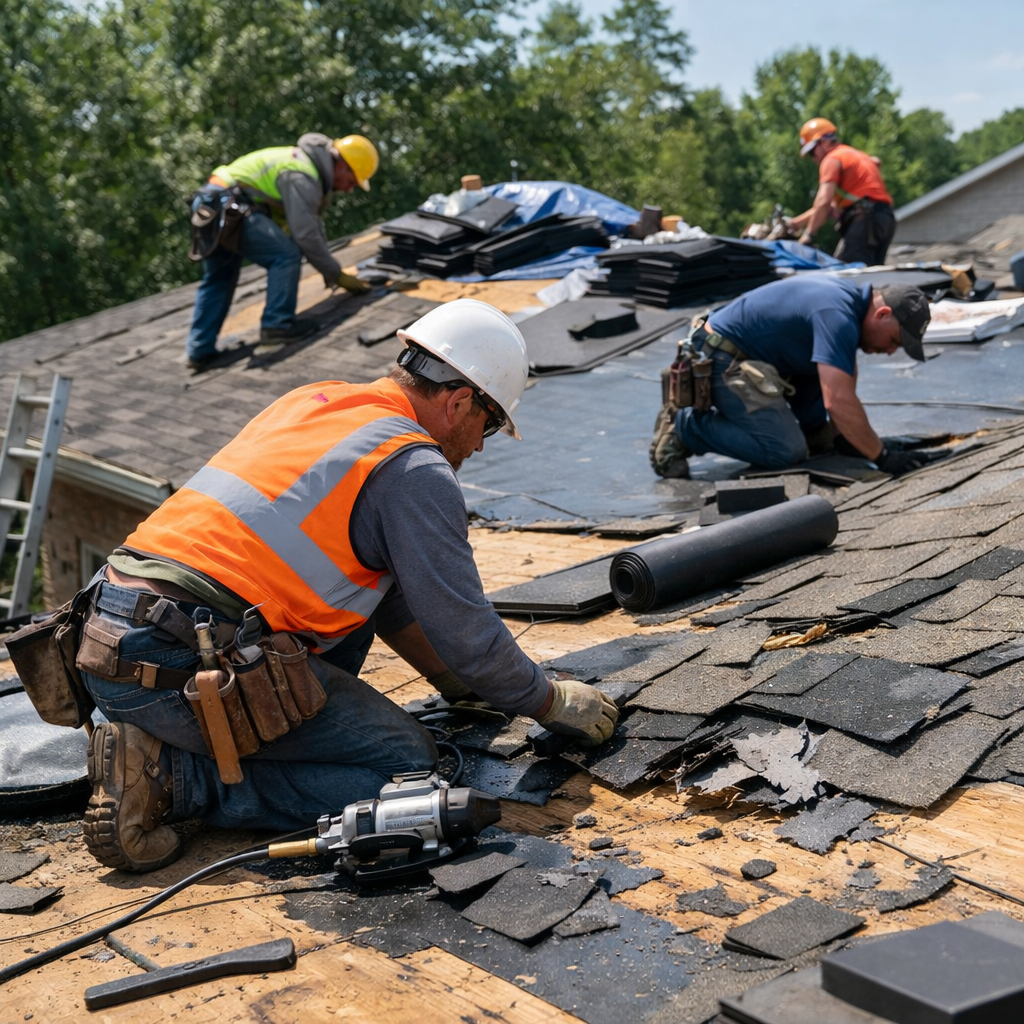 What to look for when choosing a commercial hail damage contractor