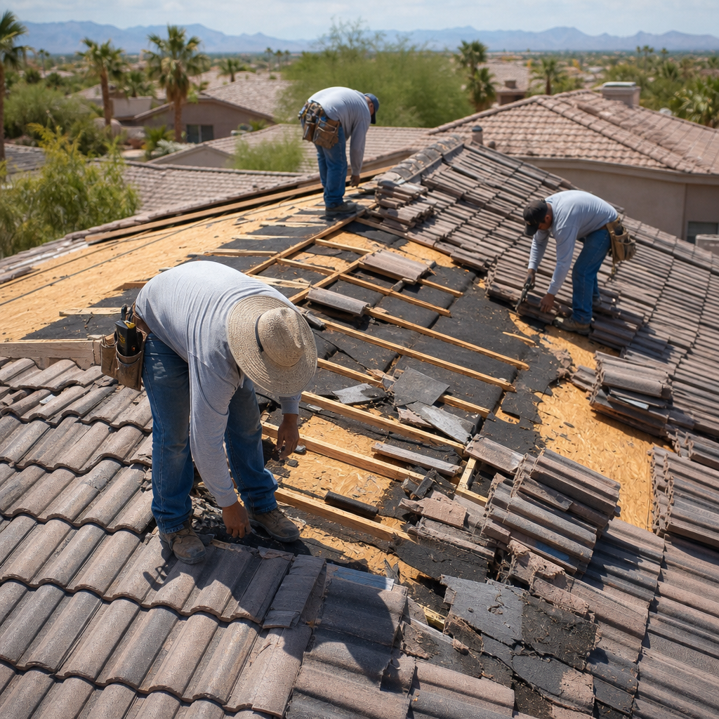 What Wind Damage Roof Repair Costs in Phoenix, Arizona