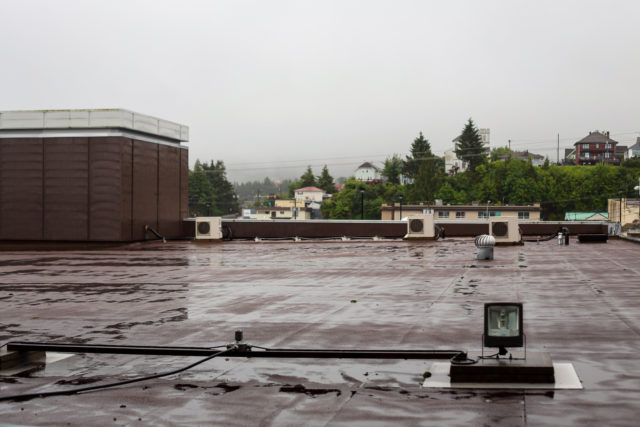 Commercial Roof Rain Preparation